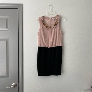 Candie’s Pink/Black Collared Shirt